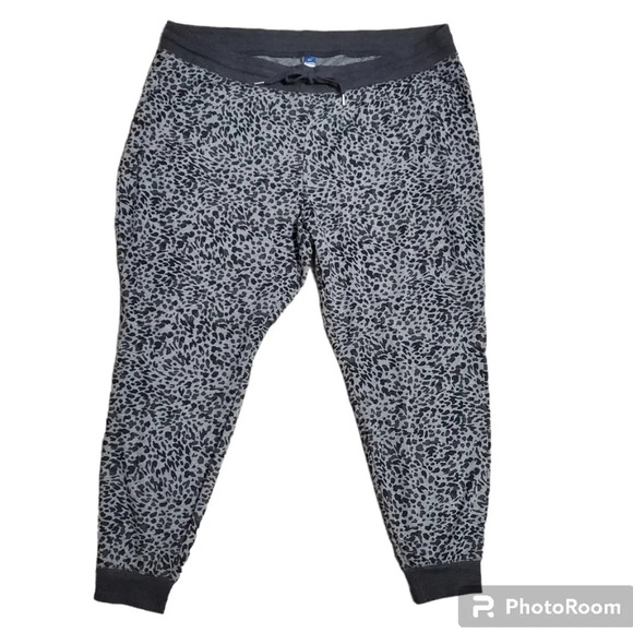 NWOT Old Navy Women's Animal Print Joggers Sweatpants XXL - Picture 1 of 6